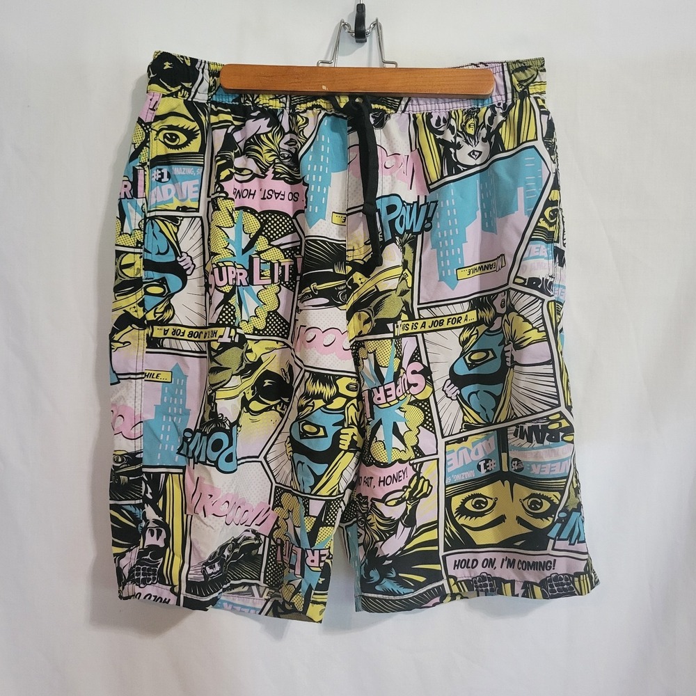 Red Ape MCMXXXIII Mens Comics Print Shorts Large